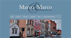 Desktop Screenshot of marcoandmarco.com