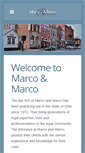 Mobile Screenshot of marcoandmarco.com